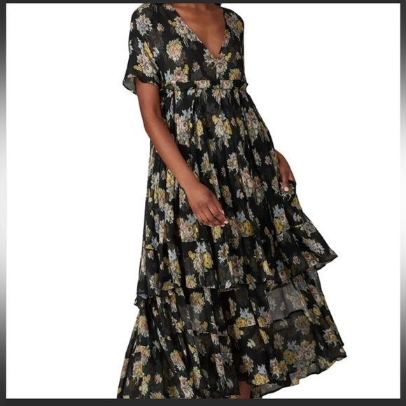 Brock Collection Floral Printed Quintina Dress size 2. - Picture 3 of 10